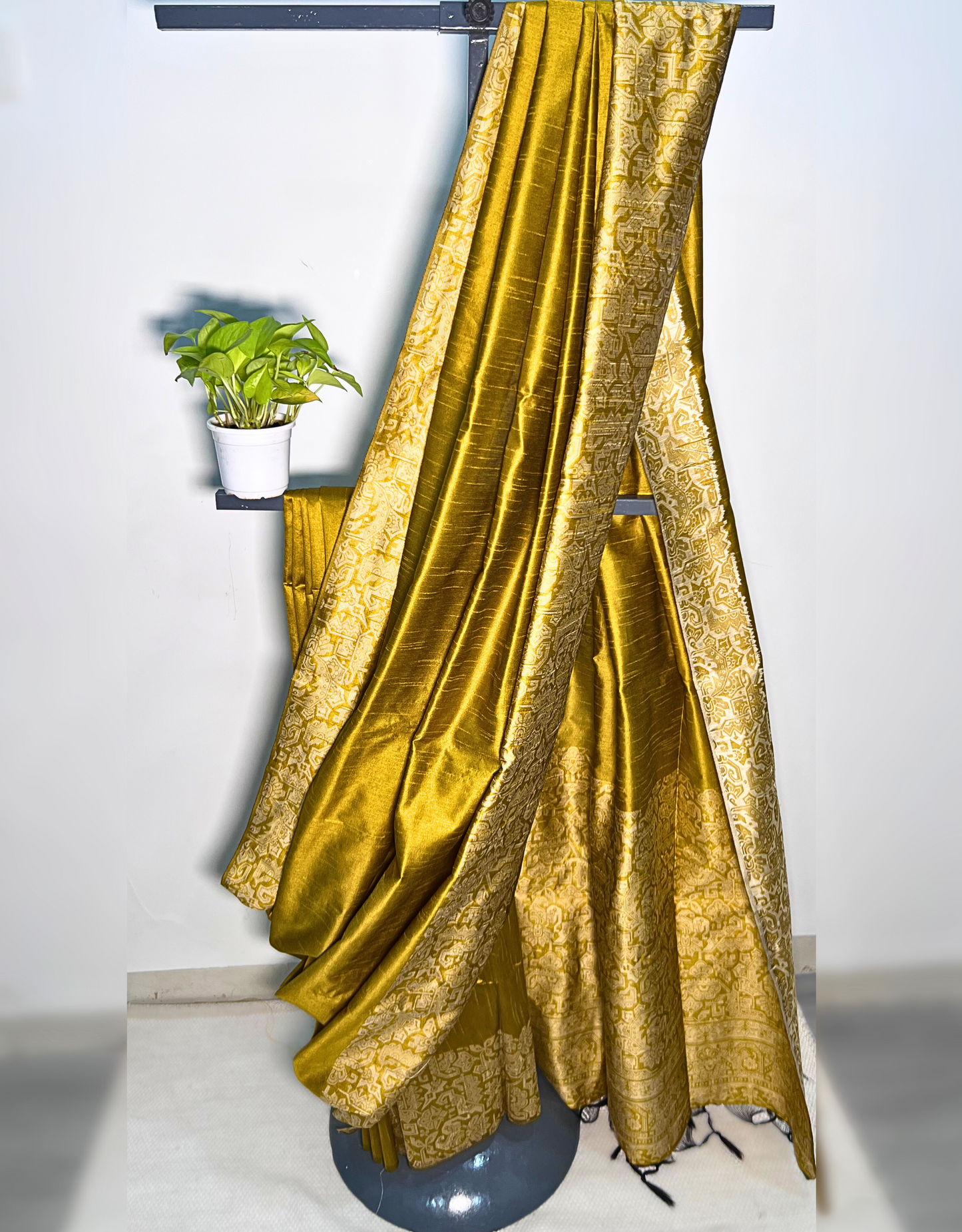 Golden Saree