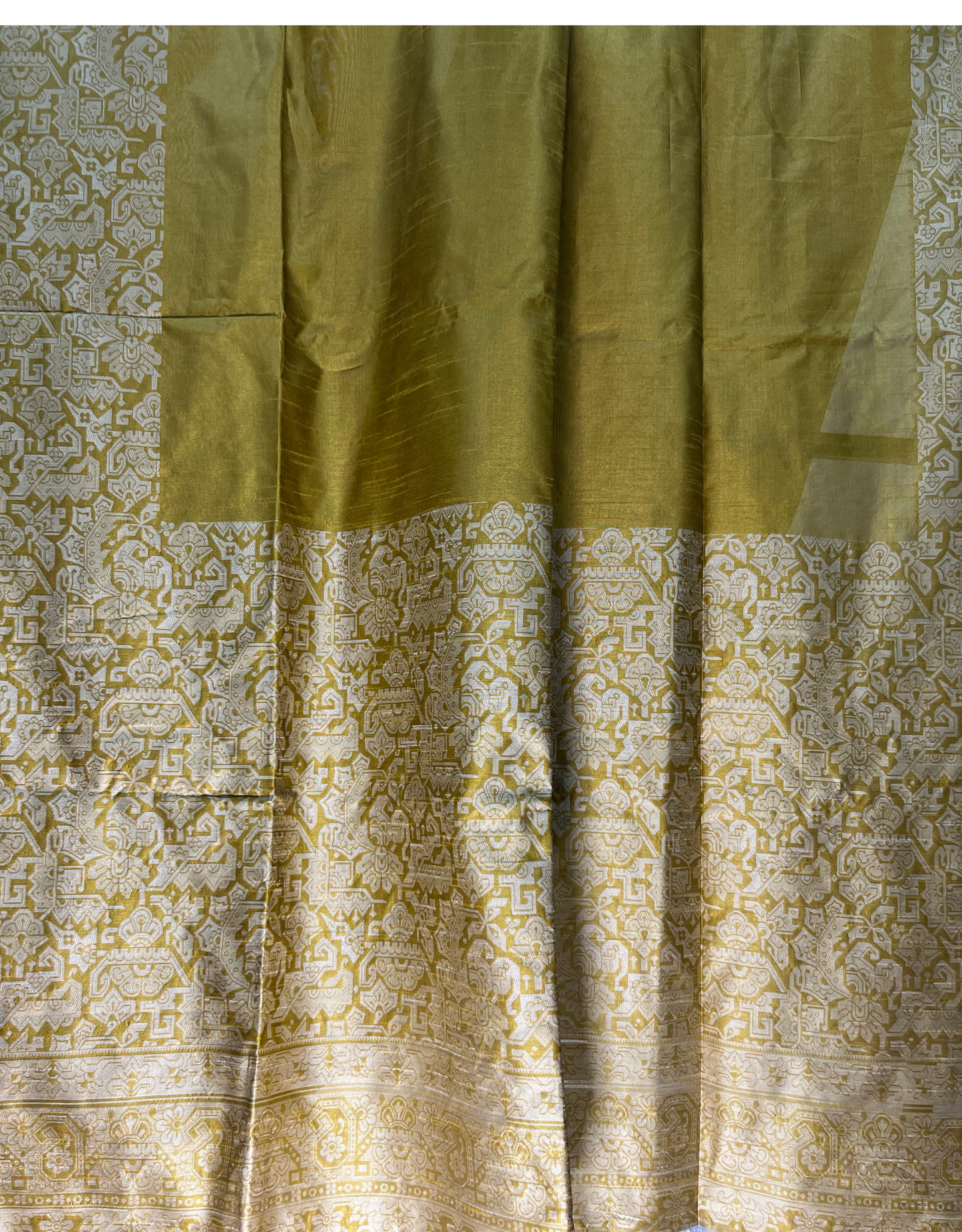 Golden Saree