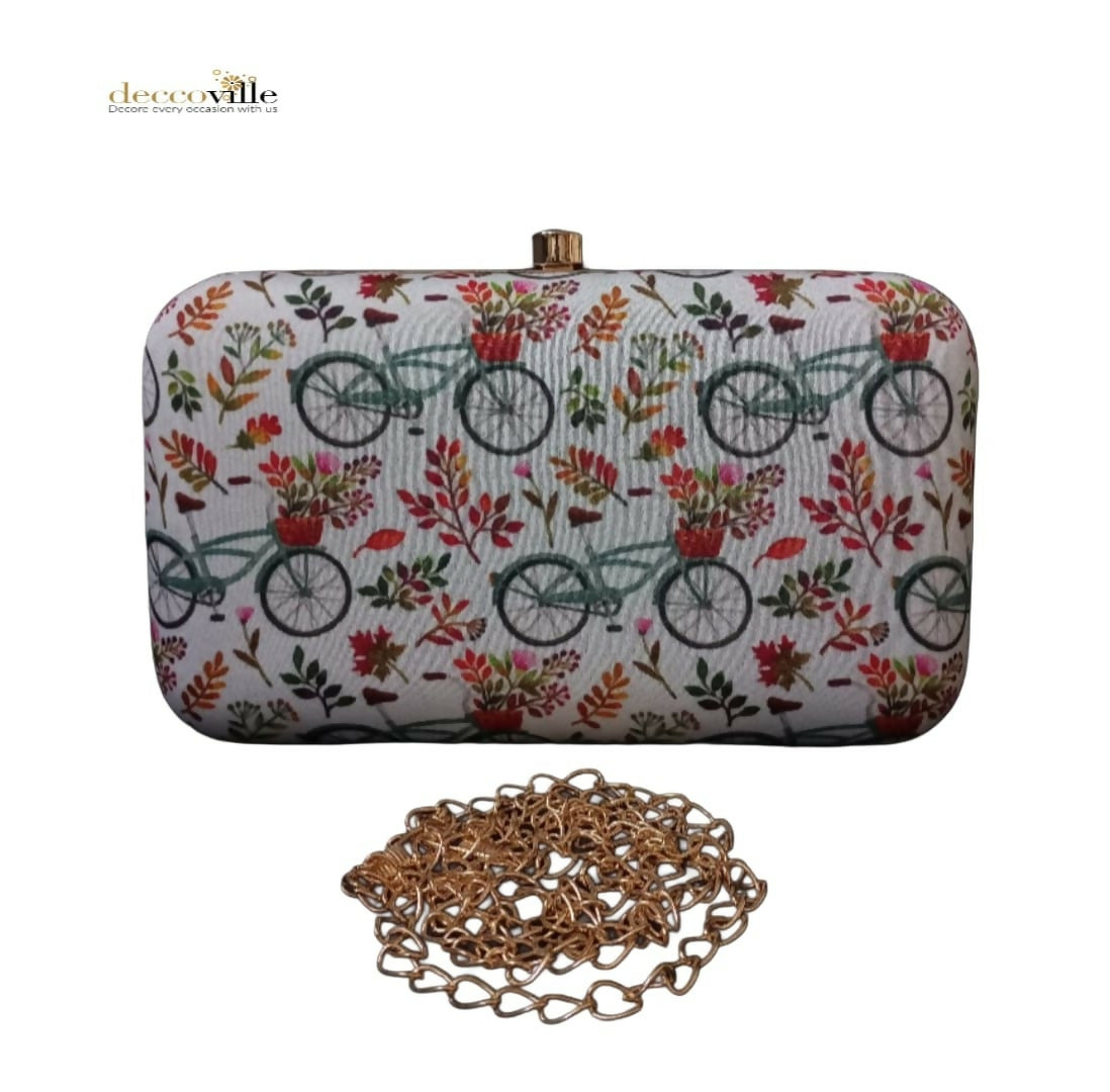 Elevate Your Look with a Trendy Digital Printed Clutch