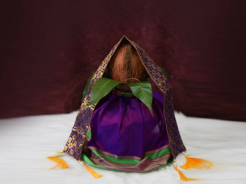 purple-colour-kalash vastra