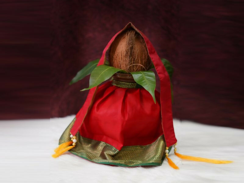 red-colour-kalash vastra