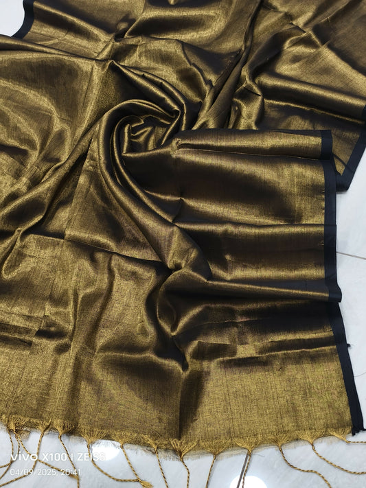 Raga Tissue Cotton Mul Saree
