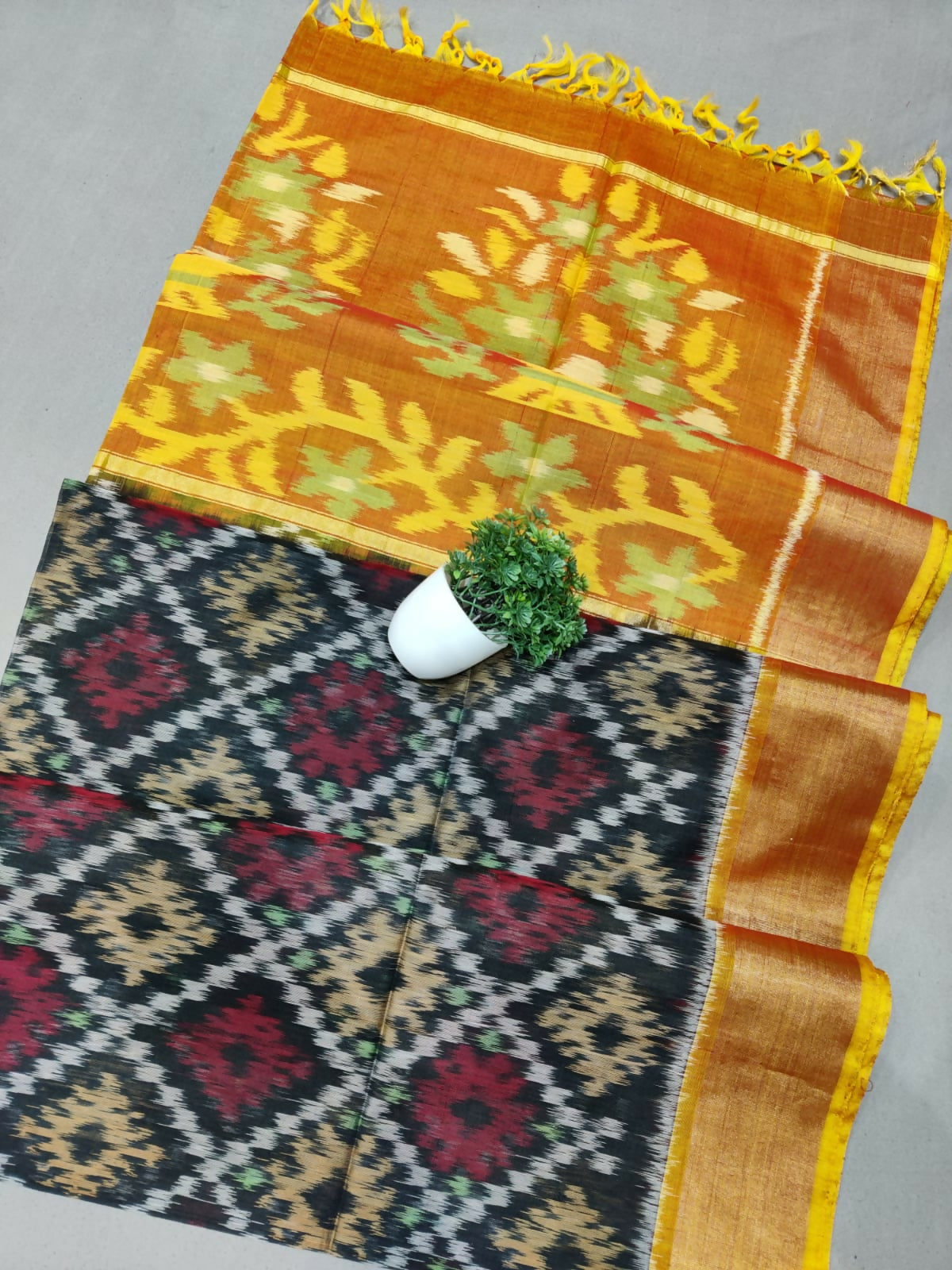 Ikkat Sico Saree