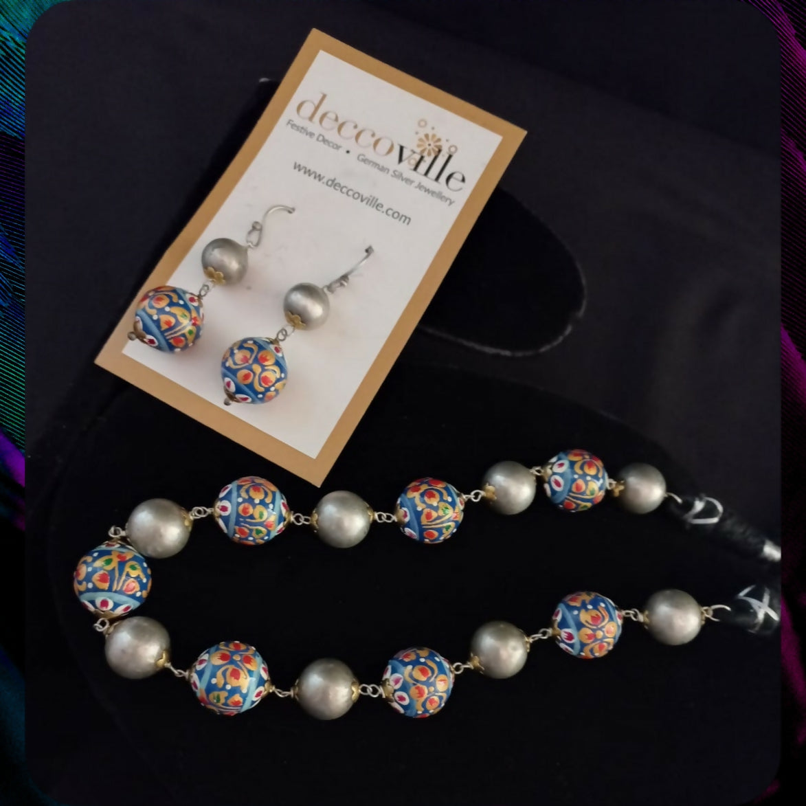 Meenakari Round Chocker