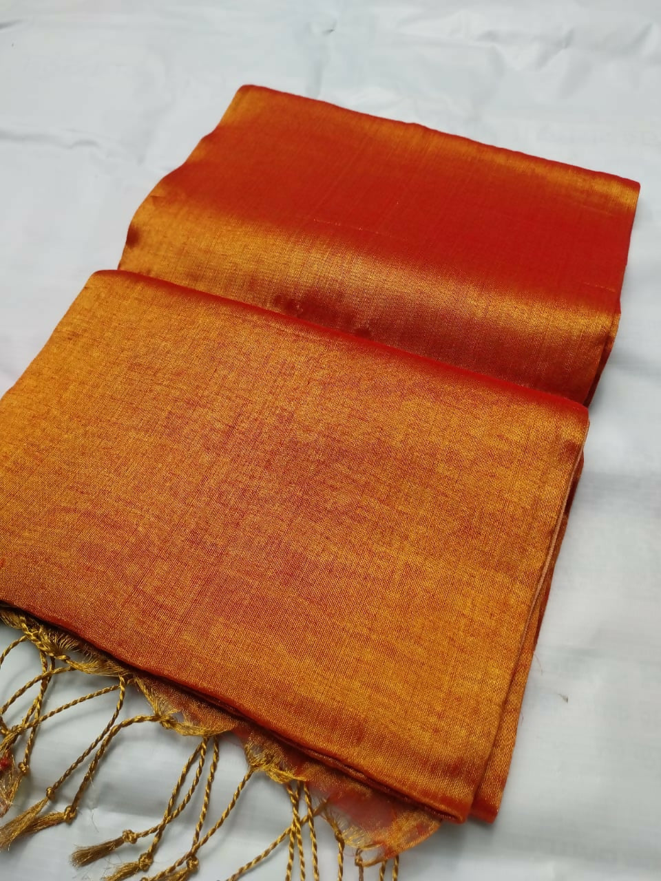Raga Tissue Cotton Mul Saree