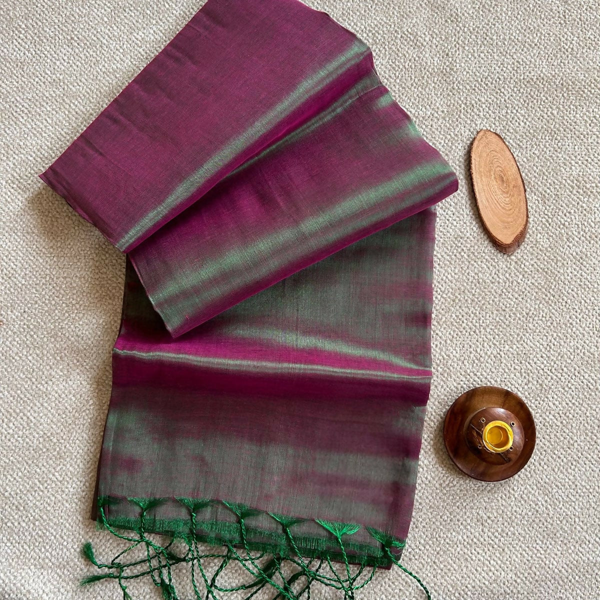 Raga Tissue Cotton Mul Saree