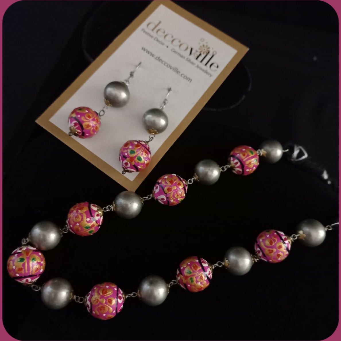 Meenakari Round Chocker
