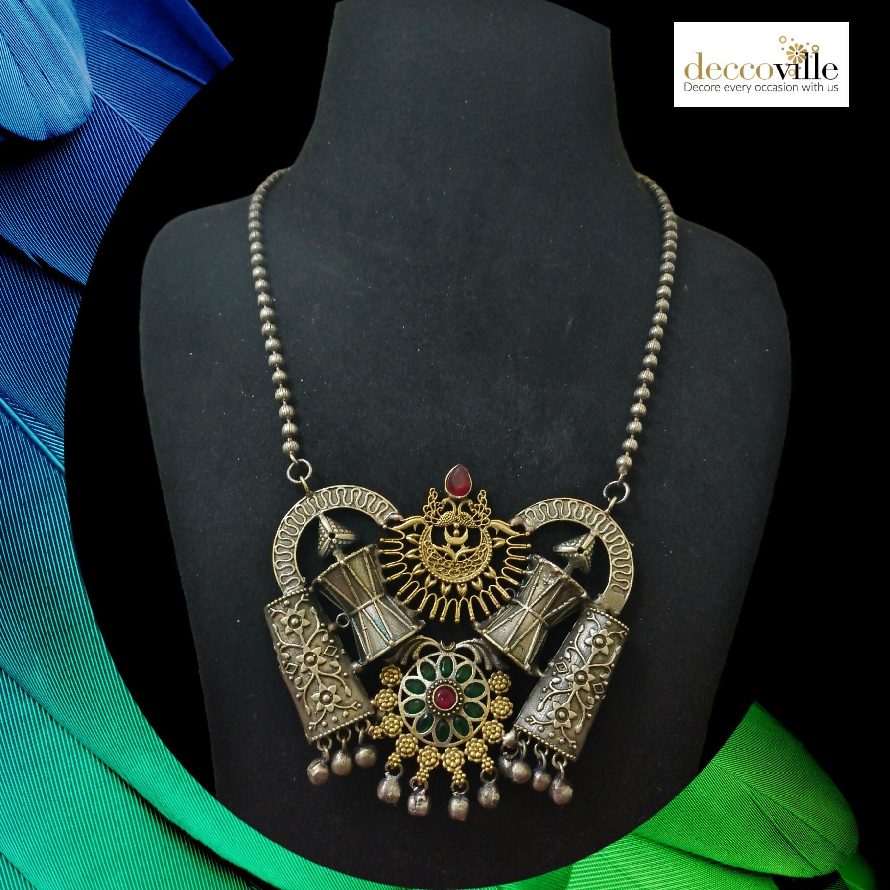 Dhol Heritage Statement Necklace