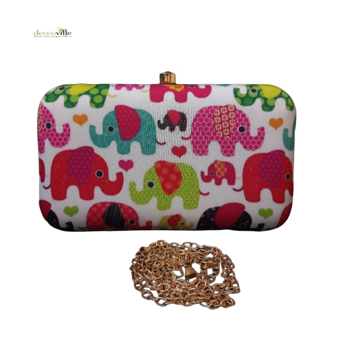 Elevate Your Look with a Trendy Digital Printed Clutch