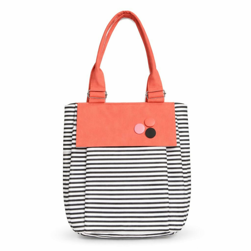 Striped Shoulder Bag