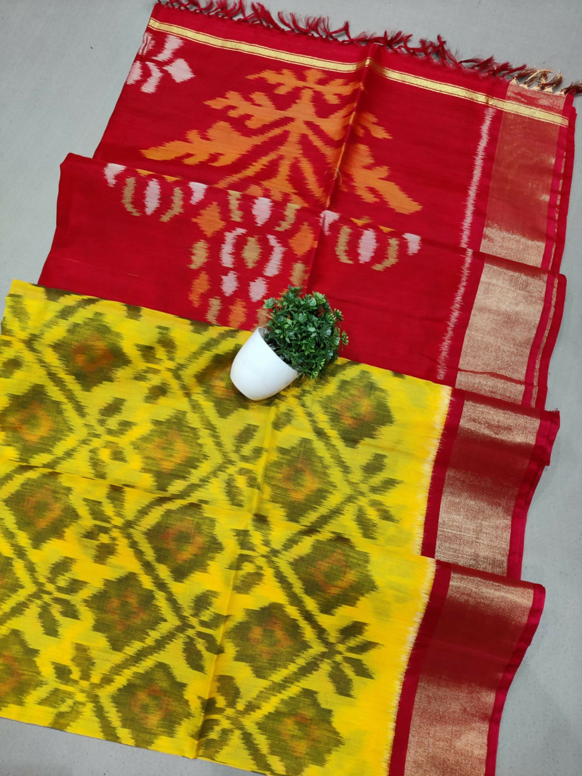 Ikkat Sico Saree