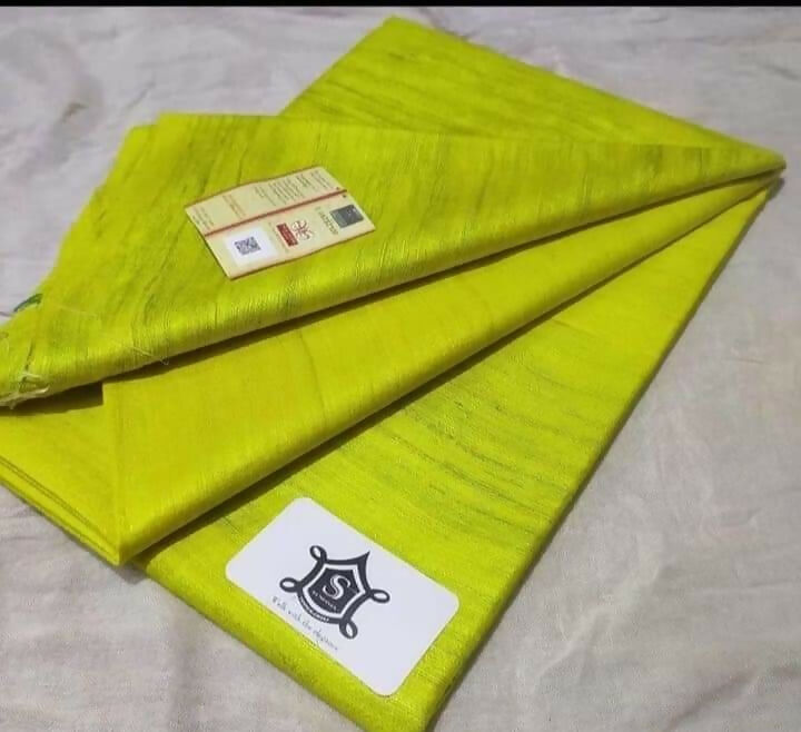 Green Ghicha Silk Saree