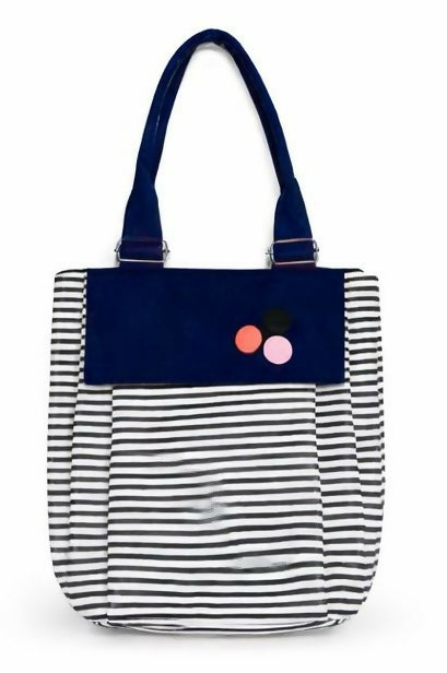 Striped Shoulder Bag
