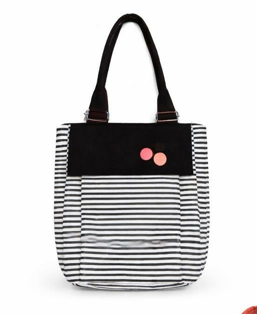 Striped Shoulder Bag