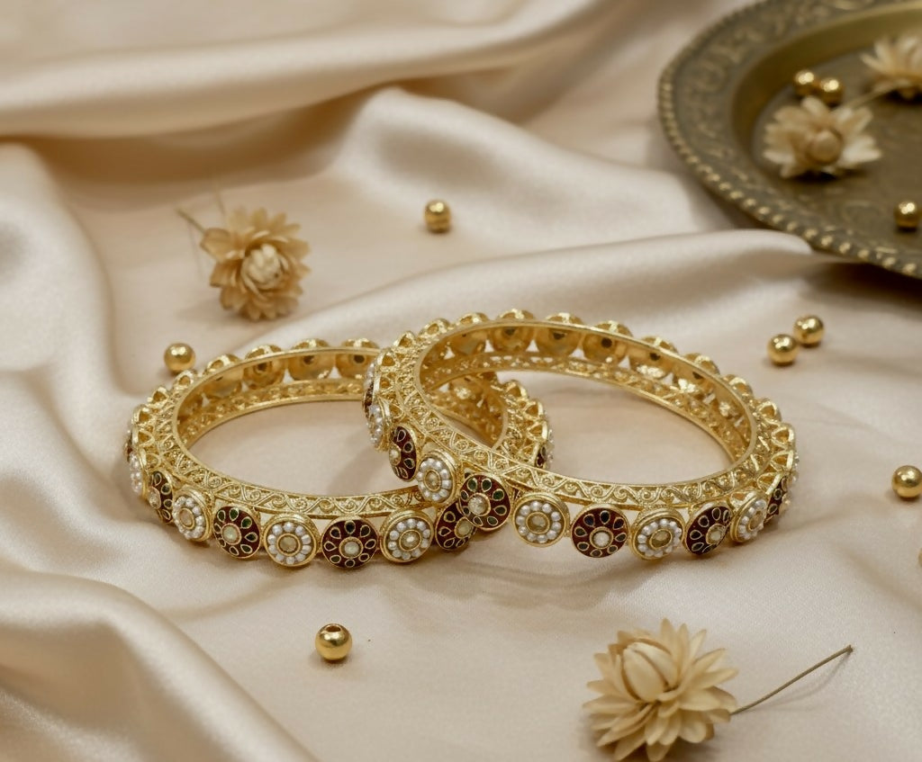 Maharani Mohar Pearl Kada