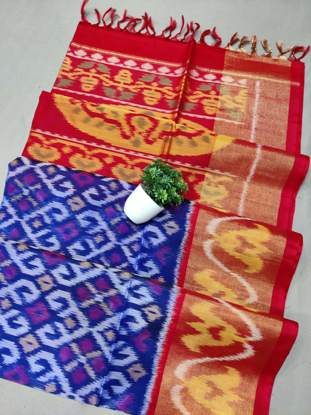 Ikkat Sico Saree