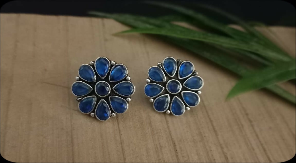 Delicate Petal Stud Earrings