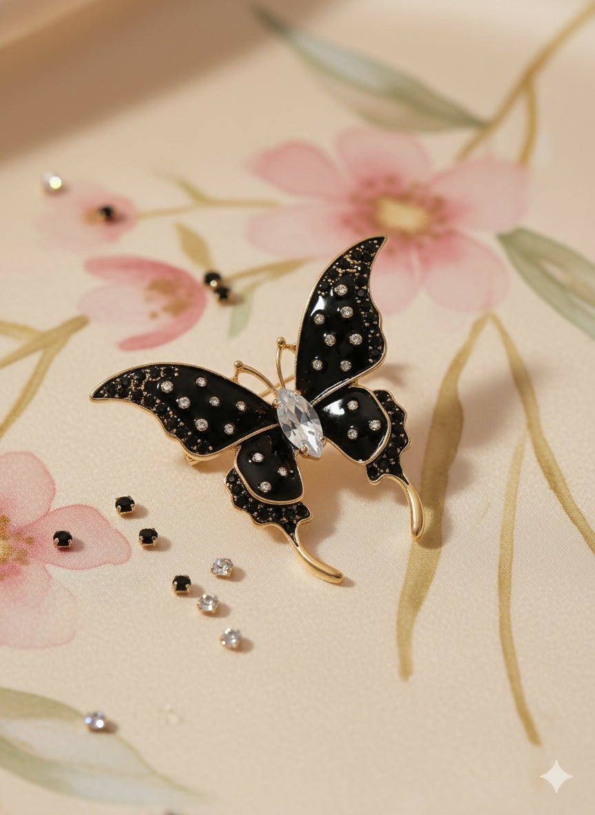 Nightfall Crystal Butterfly