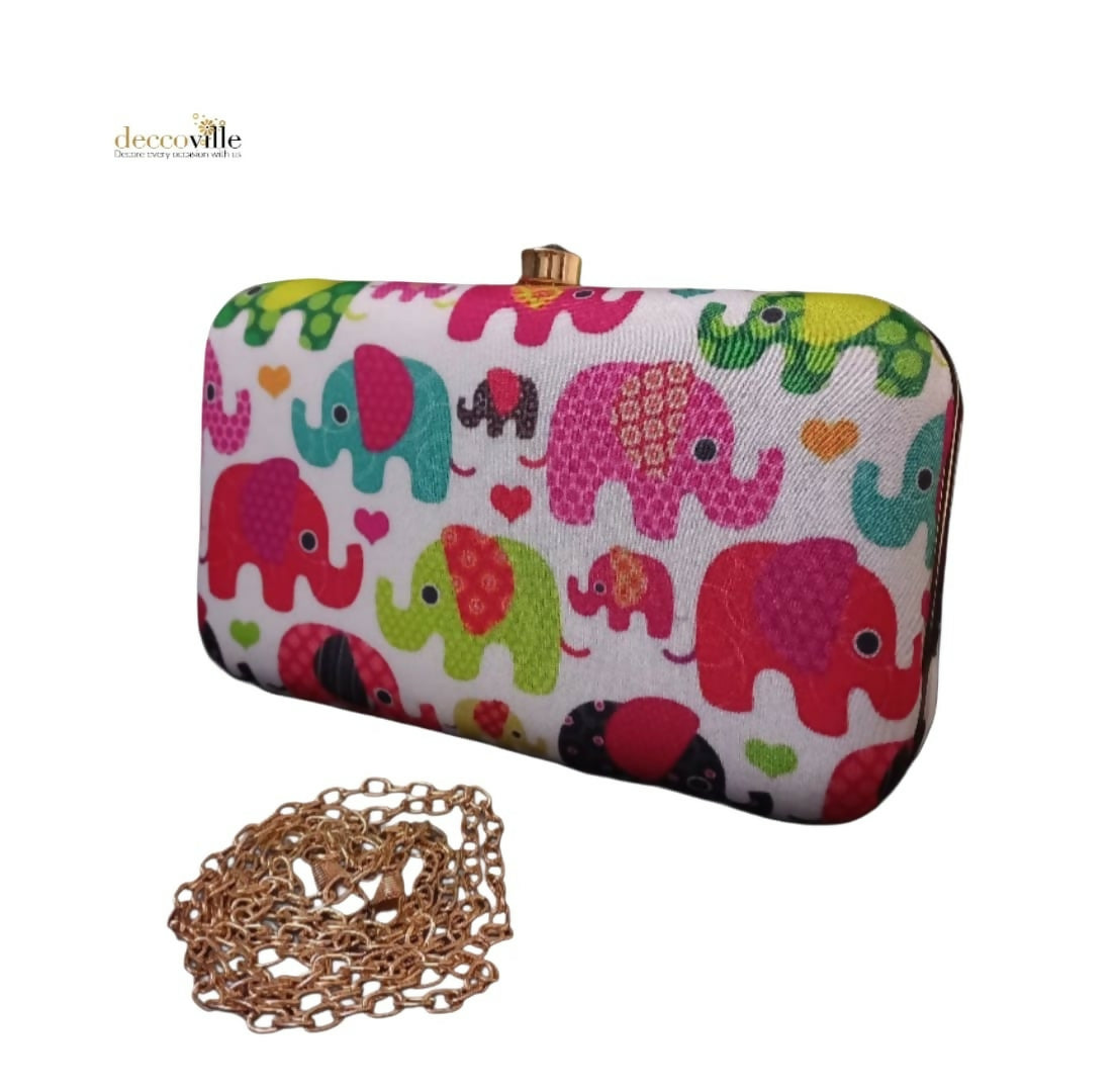 Elevate Your Look with a Trendy Digital Printed Clutch
